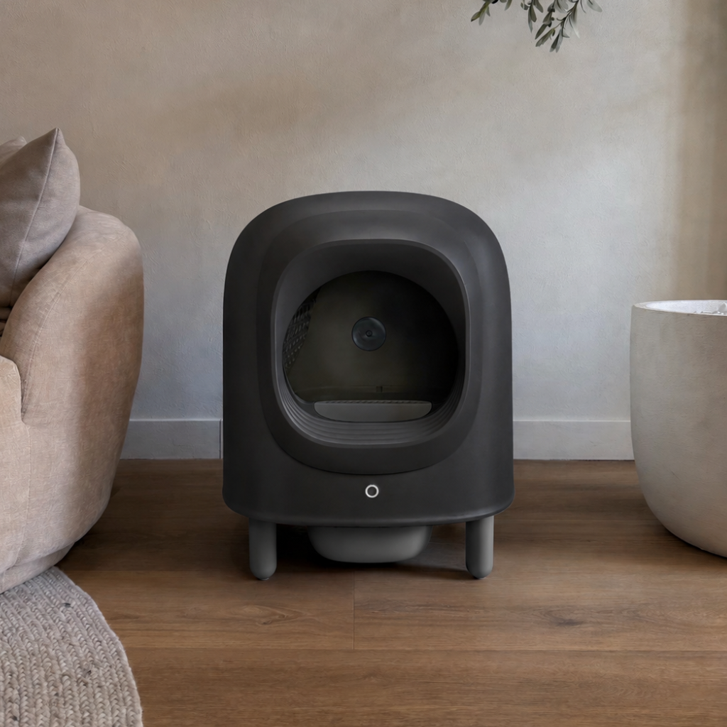 PRE ORDER - Petree Cube v2 - Zelfreinigende kattenbak - Black Edition