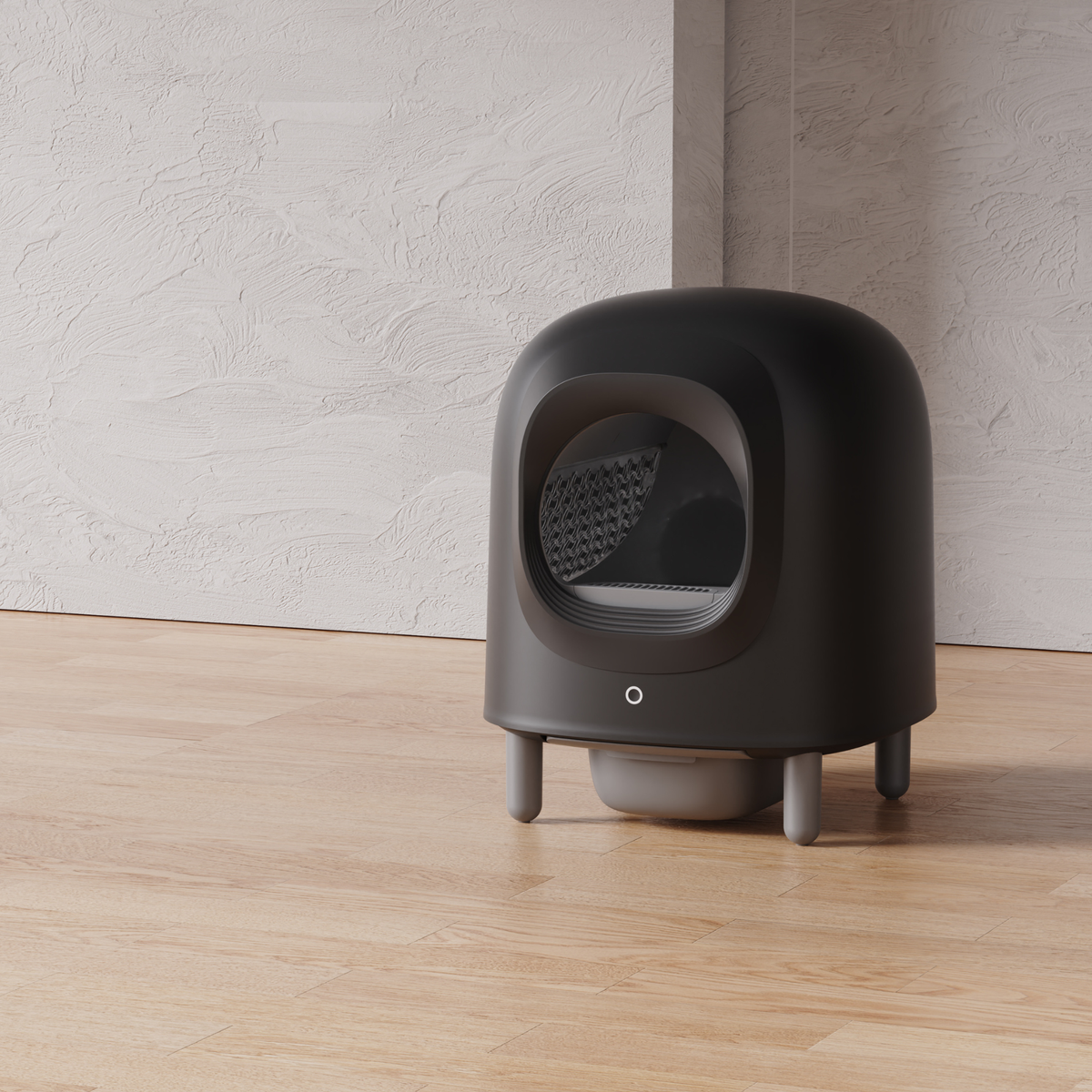 PRE ORDER - Petree Cube v2 - Zelfreinigende kattenbak - Black Edition